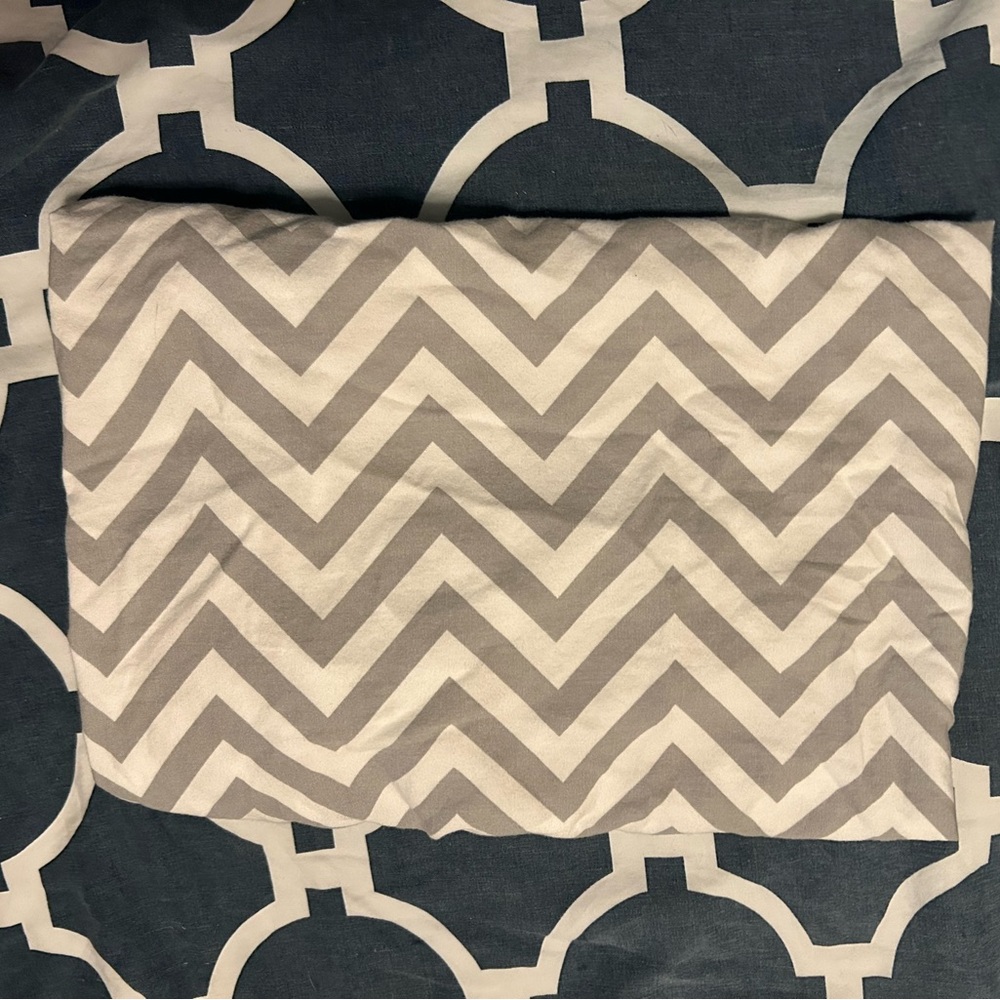 Cotton play yard sheet.